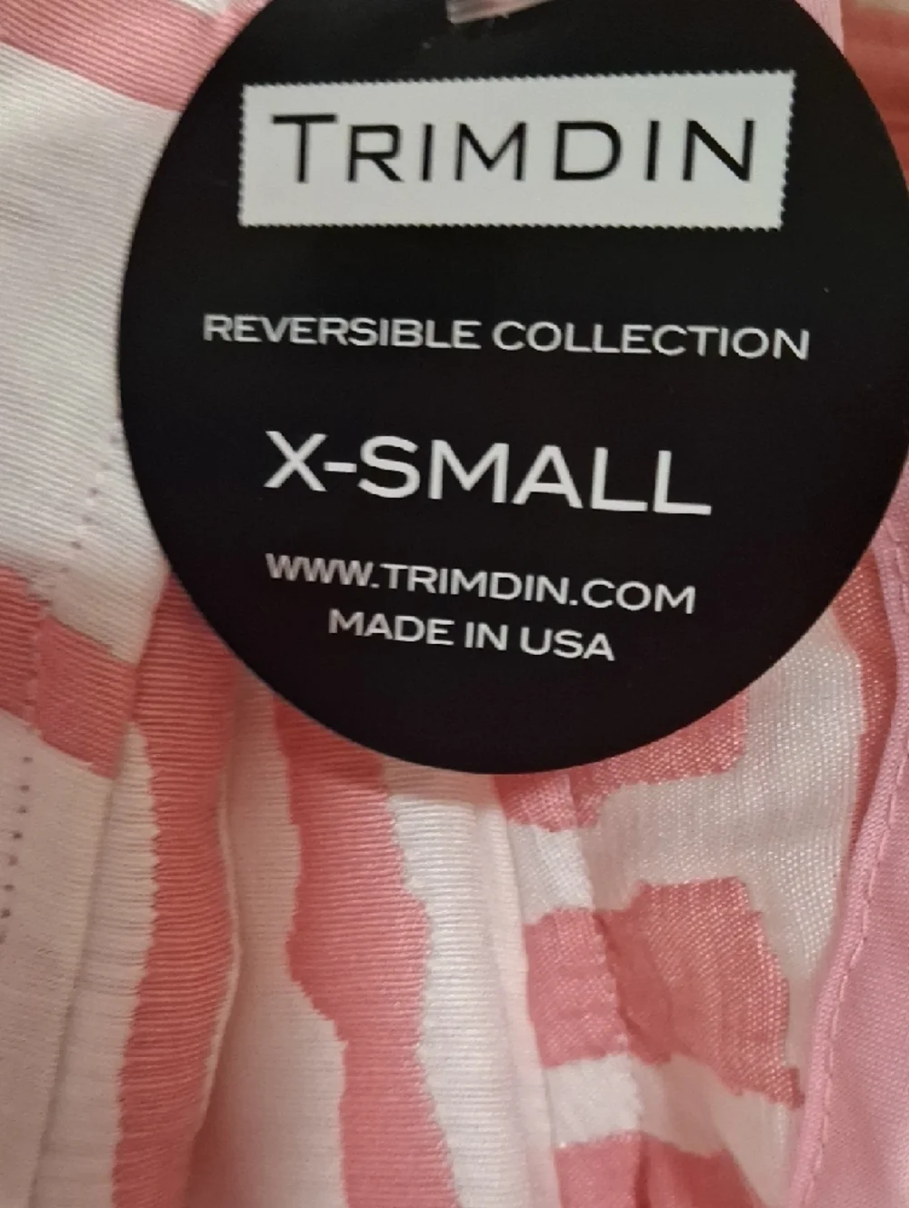 Pink & White Patterned Ruffle Blazer - Picture 2 of 8